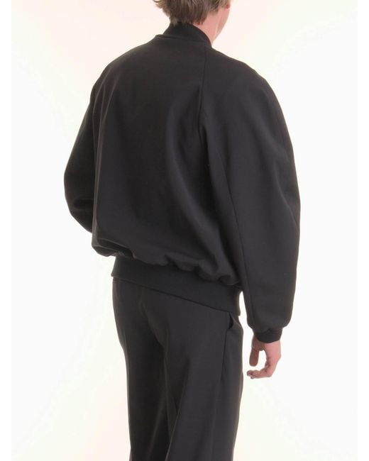 Les Hommes Black Jacket for men