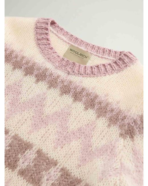 Woolrich Pink Round Neck