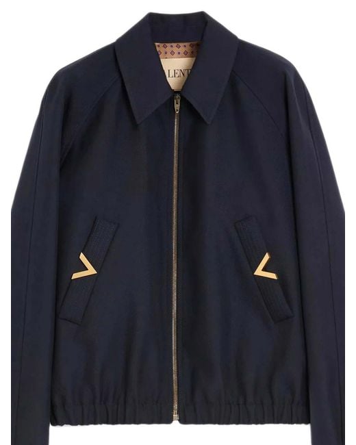Valentino Garavani Blue Jacket for men