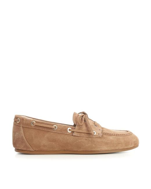 Stuart Weitzman Brown Tinsley Mocasin