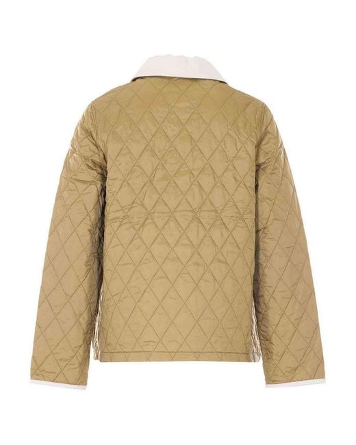 Barbour Natural Icons Cropped Quilted Jacket