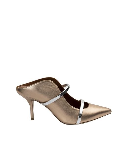 Malone Souliers Metallic Maureen 70Mm Mules