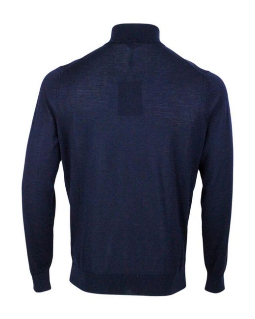 Colombo Blue Sweater for men