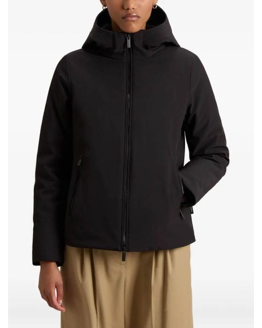Woolrich Black Firth Down Short Parka