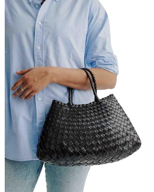 Dragon Diffusion Blue Santa Croce Small Leather Bag