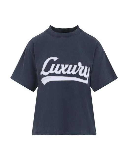 Balenciaga Blue Tshirt