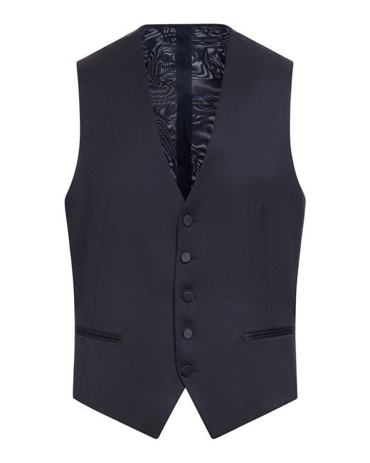 Tagliatore Blue Tailored Single-Breasted Wool Suit for men