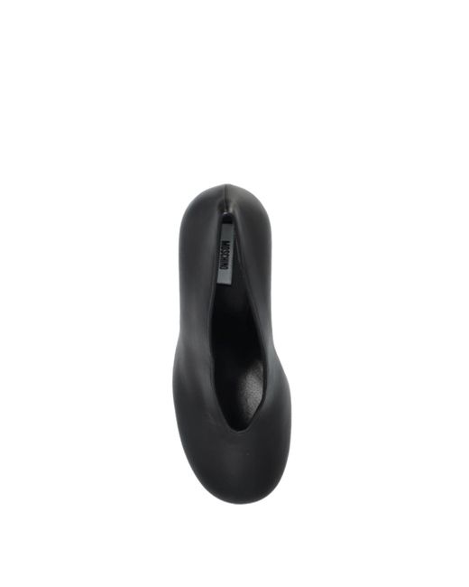 Moschino Black Heritage Pumps