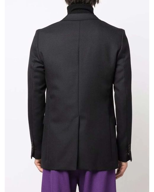 AMI Black Two Buttons Blazer