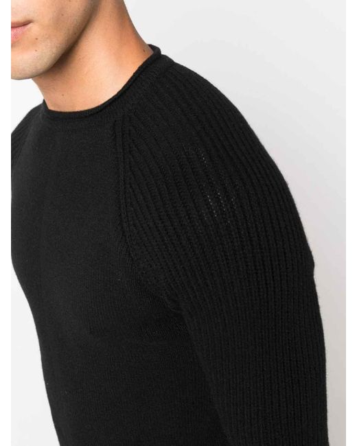 Rick Owens Black Sweatshirt for men