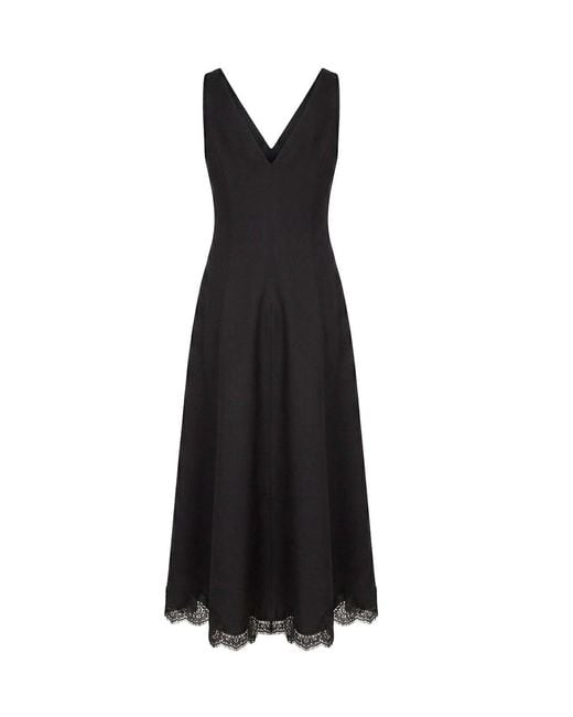 Valentino Garavani Black Midi Dress