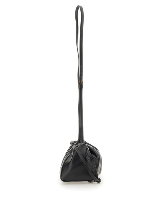 Mansur Gavriel Black Mini Bloom Bag