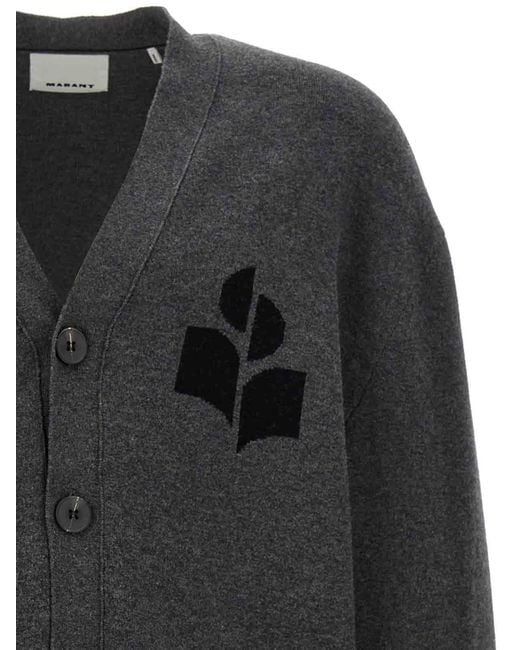 Isabel Marant Black Curtis Cardigan for men
