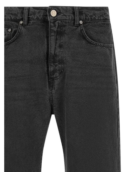 mfpen Black Modified Jeans for men