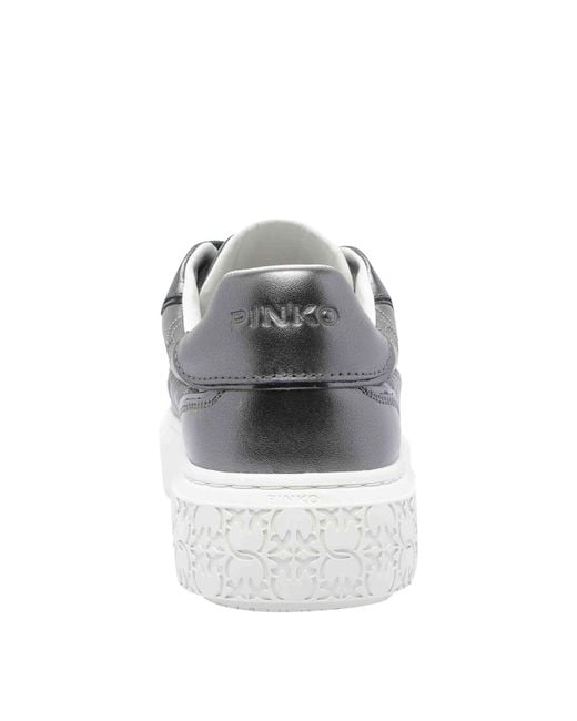 Pinko Gray Yoko 21 Sneakers