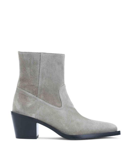Stuart Weitzman Gray Tate Boots