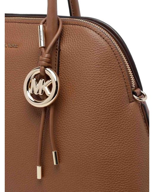 MICHAEL Michael Kors Brown Large Freddie Satchel Bag