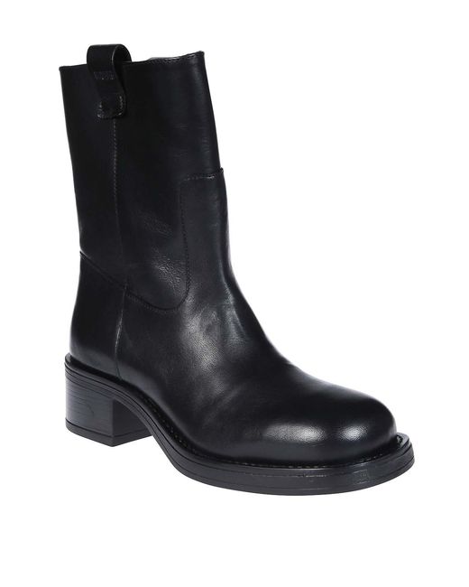 Alohas Black Rajan Leather Boots