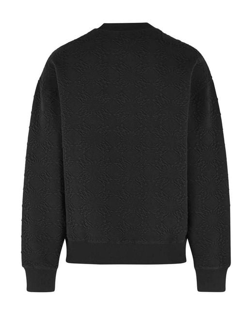 Amiri Black Cotton Blend Sweatshirt for men