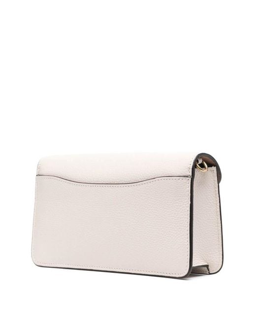 COACH Natural Tabby Chain Leather Clutch