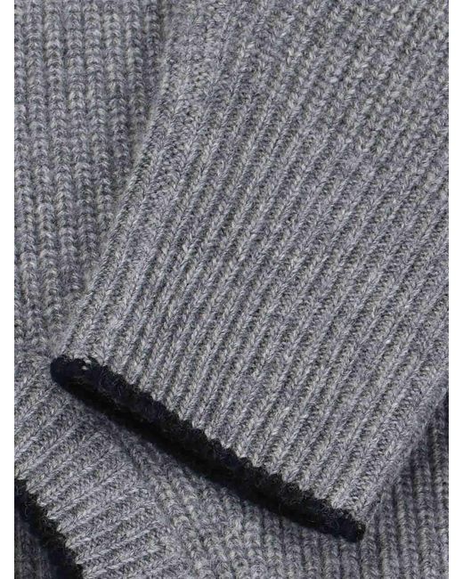 Chloé Gray Logo Sweater