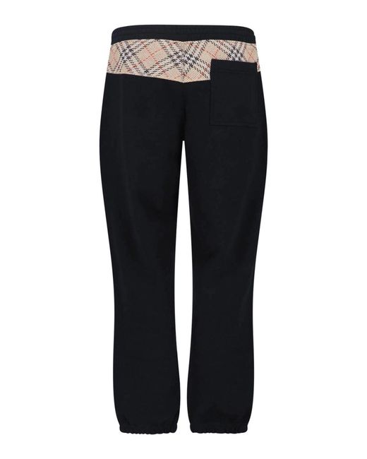 Burberry Black Sports Pants for men