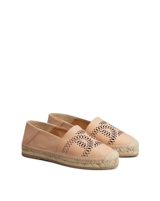Tod's Natural Kate Slip-On Espadrilles