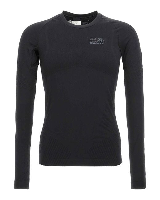 MM6 by Maison Margiela Black Maison Margiela X Salomon Mm6 Sweater for men