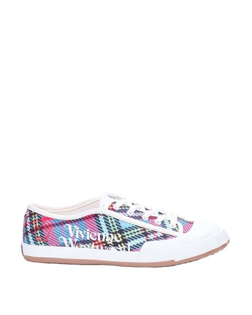 Vivienne Westwood White Animal Gym Shoes