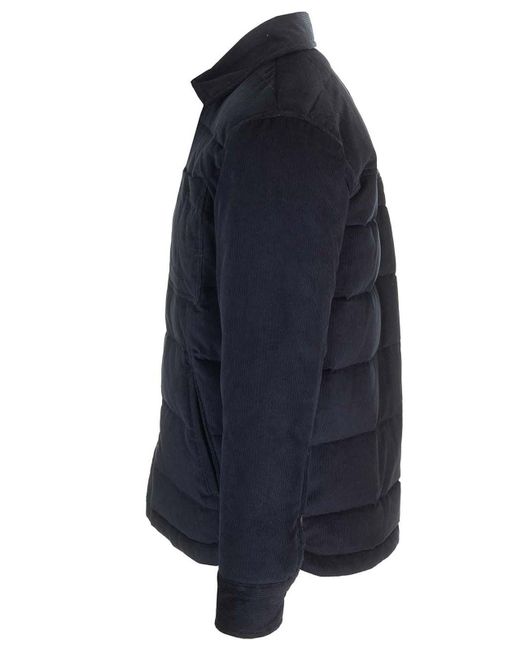 Valstar Blue Padded Corduroy Jacket for men