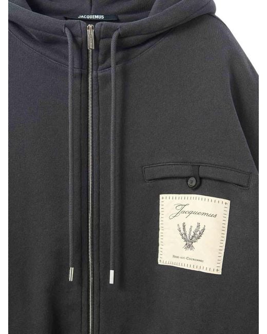 Jacquemus Black Le Hoodie Torneo for men