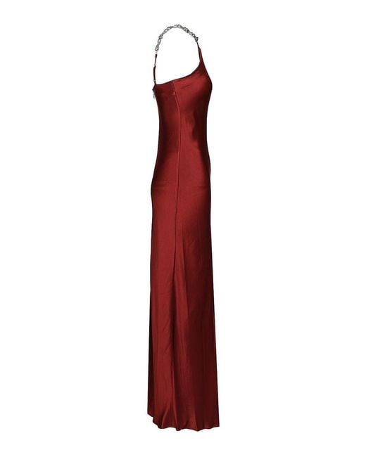 Staud Red Cadence Dress