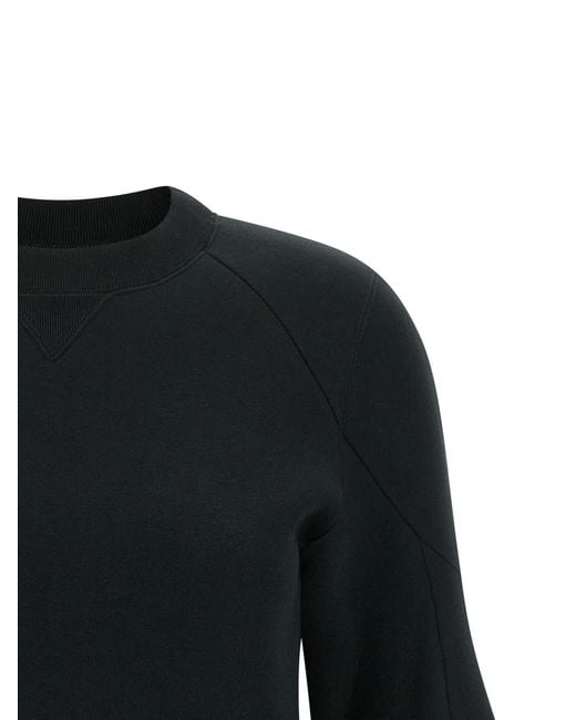 Sacai Black Balloon Sleeve Sweatshirt