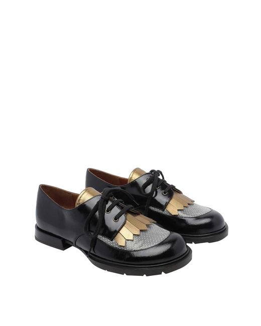 Chie Mihara Black Jeripa Loafers