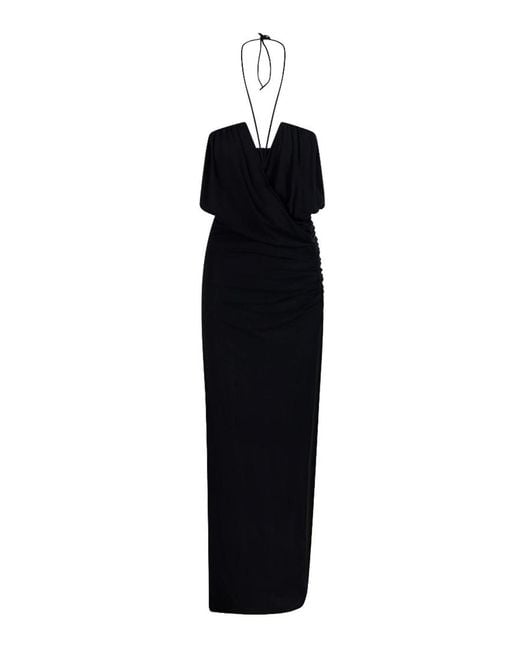 Amazuìn Black Giselle Deep Dress