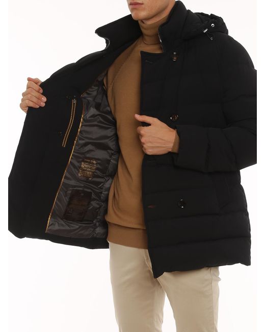 Moorer Black Florio Puffer Jacket for men