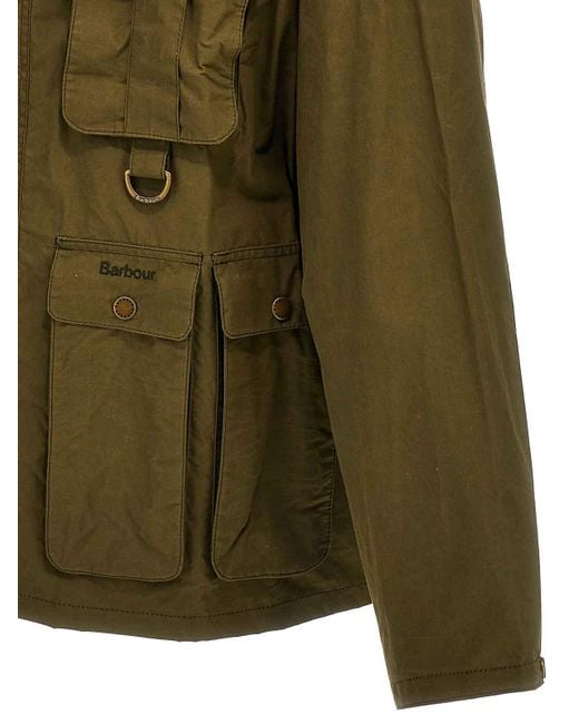 Barbour Green 'Modified Transport' Jacket for men