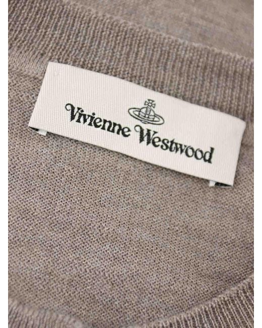 Vivienne Westwood Gray Bea Cardigan