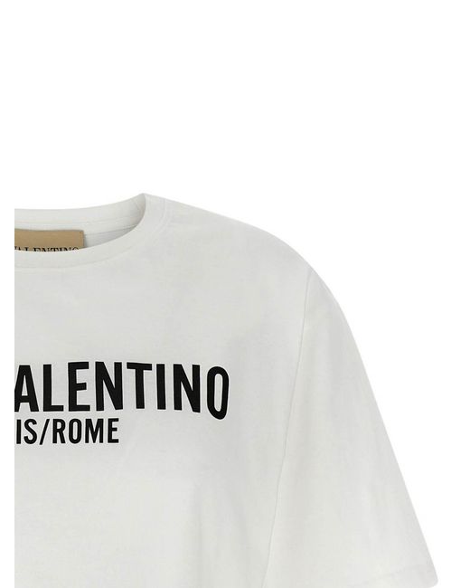 Valentino Garavani White Chez Cotton T-Shirt