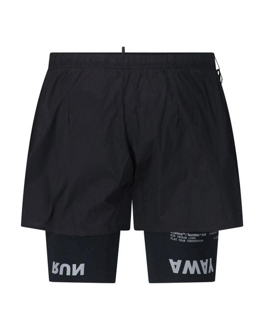 Satisfy Blue Techsilk 8 Shorts for men