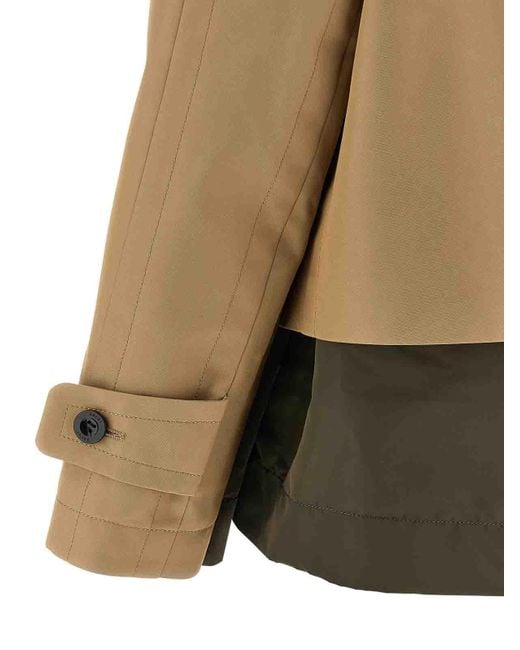 Sacai Natural Double Layer Jacket