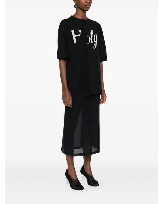 Ann Demeulemeester Black T-Shirt