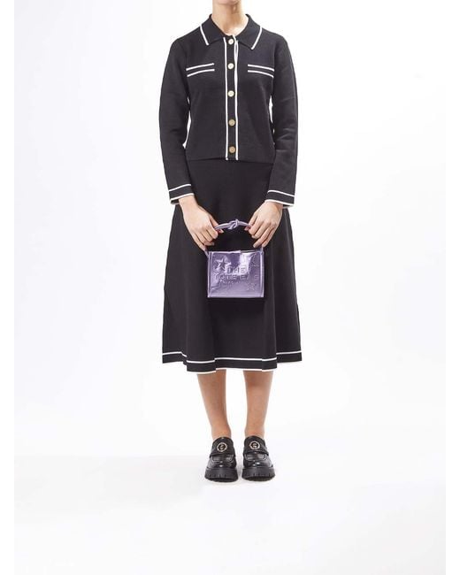 Marc Jacobs Purple The Mini Tote Stelle