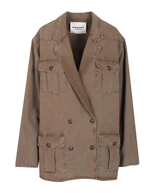 Isabel Marant Brown Nevala Jacket