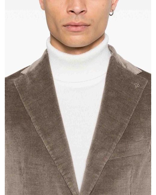 Tagliatore Brown Montecarlo Blazer for men