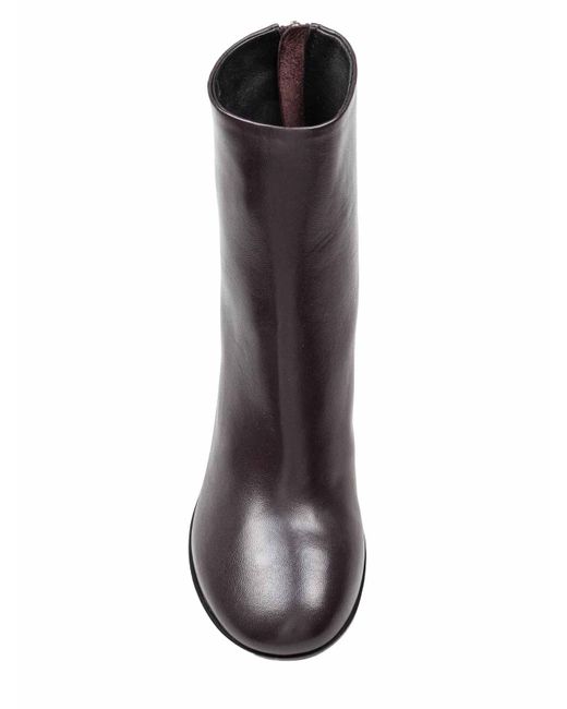 Agl Attilio Giusti Leombruni Brown Softy Curvy Tronchetto