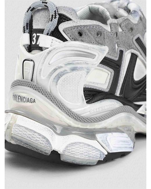 Balenciaga White Runner Gradient Snekaers for men