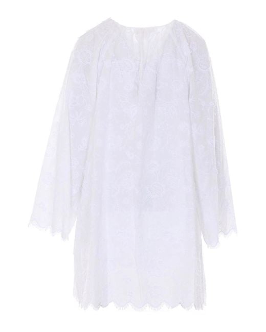 MICHAEL Michael Kors White Voile Dress