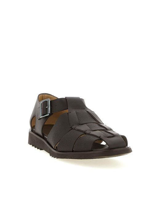 Paraboot Brown Pacific Sandals for men