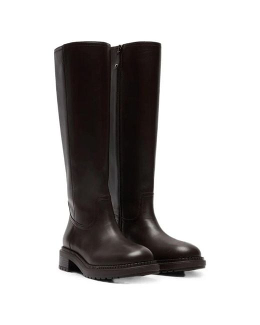 Casadei Black Concept T030 Knee Boot